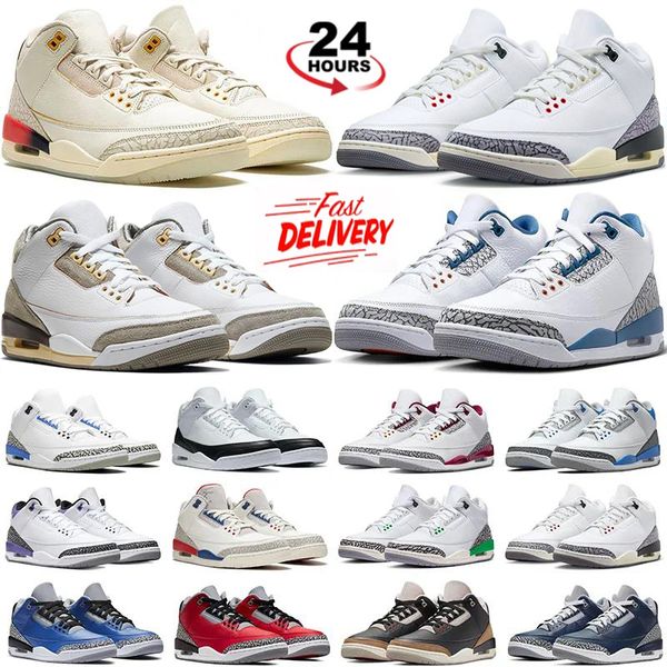 Designer jumpman 3 basketball shoes Men Women Genuine Leather UNC White Cement Jumpman 3s Basket Sneakers Wizards Fire Red Outdoor Sports Trainers, 21#
Designer jumpman 3 basketball shoes Men Women Genuine Leather UNC White Cement Jumpman 3s Basket Sneakers Wizards Fire Red Outdoor Sports Trainers, 21#