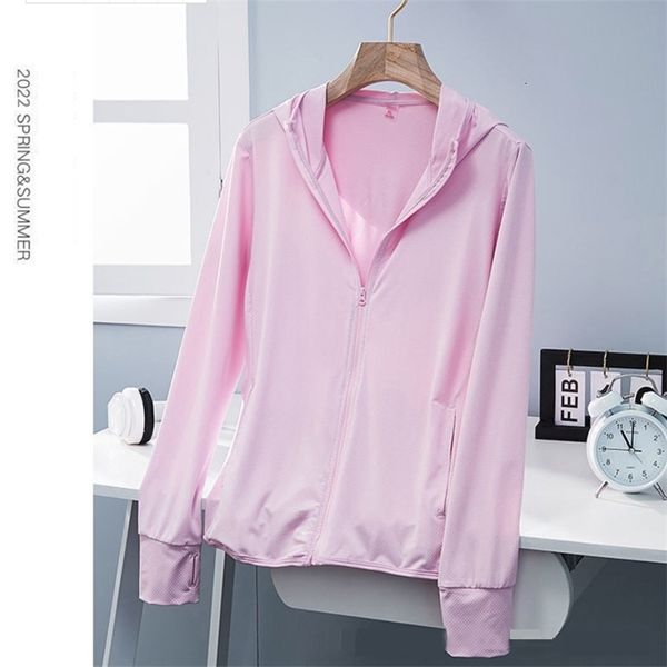 women's jackets upf50 sun protection jacket women ice silk hooded coat for summer air conditioning clothing breathable solid color 2304, Black;brown
women's jackets upf50 sun protection jacket women ice silk hooded coat for summer air conditioning clothing breathable solid color 2304, Black;brown
