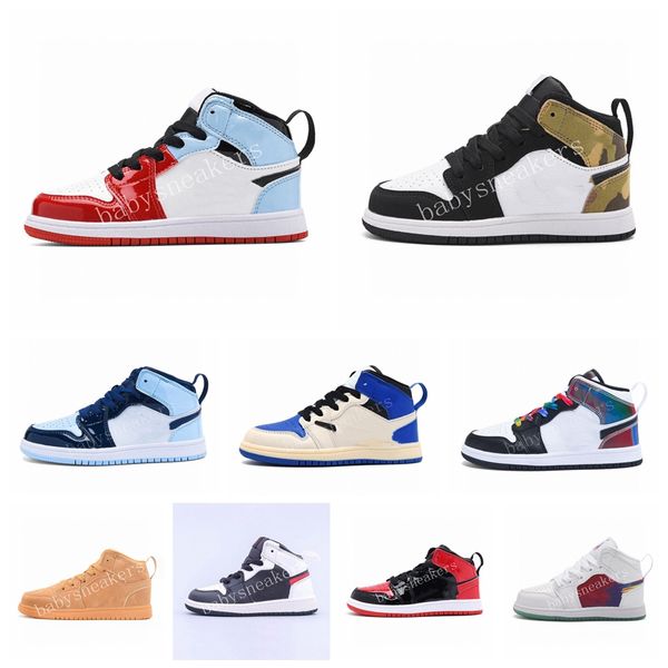 2023 designer 1 kids basketball shoes infants sports toddler royal obsidian chicago multi color boys girls baby school sneakers tie dye snea, Black
2023 designer 1 kids basketball shoes infants sports toddler royal obsidian chicago multi color boys girls baby school sneakers tie dye snea, Black
