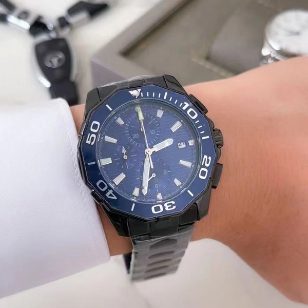 luxury men's watch multi-function running second chronograph quartz movement 316 stainless steel case two tone luminous 300 meters wate, Slivery;brown
luxury men's watch multi-function running second chronograph quartz movement 316 stainless steel case two tone luminous 300 meters wate, Slivery;brown