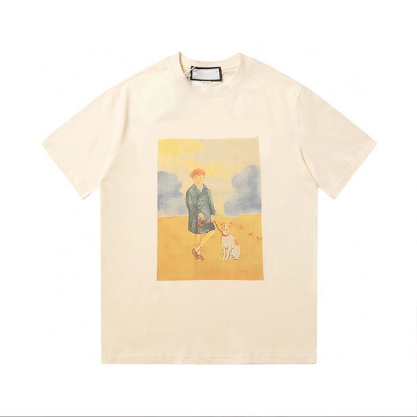 men's new t-shirt designer luxury round neck fashion printing pure cotton sweat-absorbing breathable couple dress, White;black
men's new t-shirt designer luxury round neck fashion printing pure cotton sweat-absorbing breathable couple dress, White;black