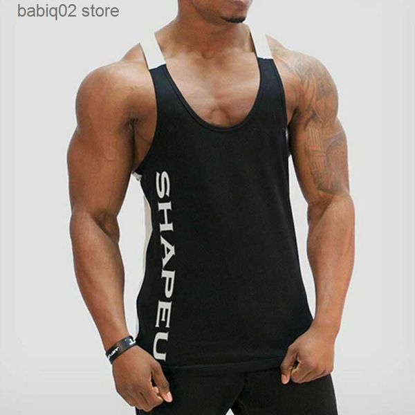 men' tank brand men muscle sleeveless tank gym bodybuilding men fitness singlet sport vest solid workout gym male tee m-2xl t230417, White;black
men' tank brand men muscle sleeveless tank gym bodybuilding men fitness singlet sport vest solid workout gym male tee m-2xl t230417, White;black