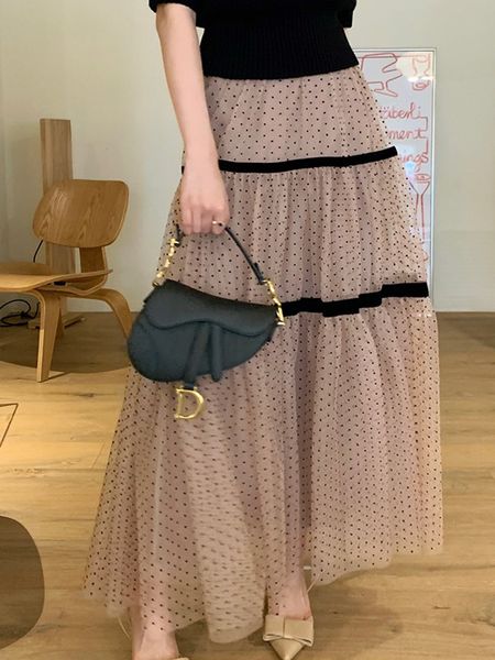 skirts surmiitro long maxi pleated tulle skirt women spring summer korean fashion 3 layers mesh a line high waist skirt female 230417, Black
skirts surmiitro long maxi pleated tulle skirt women spring summer korean fashion 3 layers mesh a line high waist skirt female 230417, Black