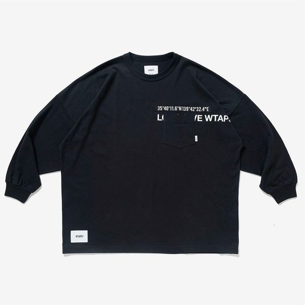 men's tshirts wtaps wtubelscotton sports print pocket cotton long sleeve tshirt 22aw casual crewneck 230417, White;black
men's tshirts wtaps wtubelscotton sports print pocket cotton long sleeve tshirt 22aw casual crewneck 230417, White;black