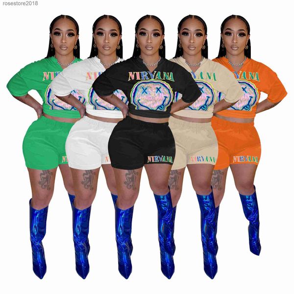 women tracksuits two peices set designer 2023 summer smiling face printing short sleeve shorts set imitation cotton elastic white ink stampi, Gray
women tracksuits two peices set designer 2023 summer smiling face printing short sleeve shorts set imitation cotton elastic white ink stampi, Gray