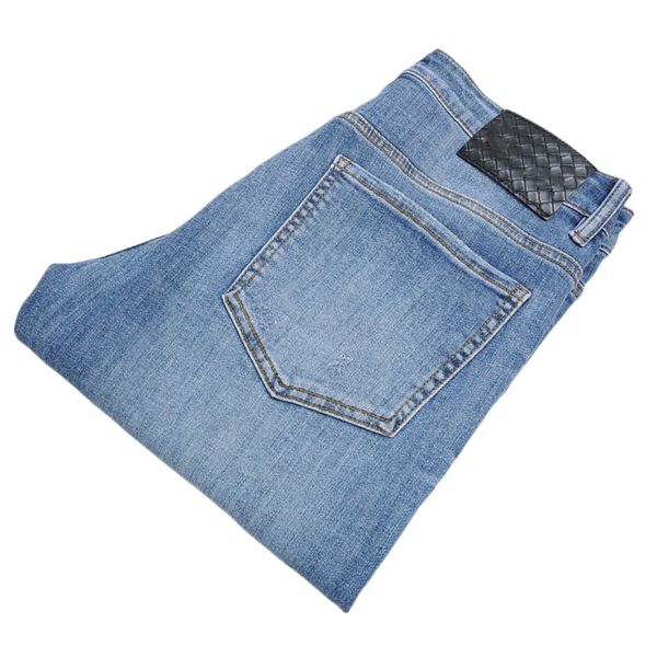men's jeans spring summer thin denim slim fit european american high-end brand small straight pants jh2011-1, Blue
men's jeans spring summer thin denim slim fit european american high-end brand small straight pants jh2011-1, Blue