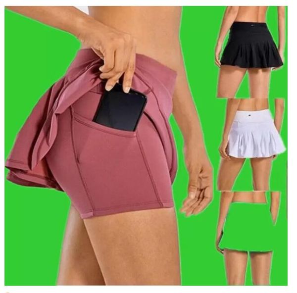lu yoga tennis skirt running sports golf skirt mid-waist pleated skirt back waist pocket zipper gym cloth jllega wxa, White;red
lu yoga tennis skirt running sports golf skirt mid-waist pleated skirt back waist pocket zipper gym cloth jllega wxa, White;red