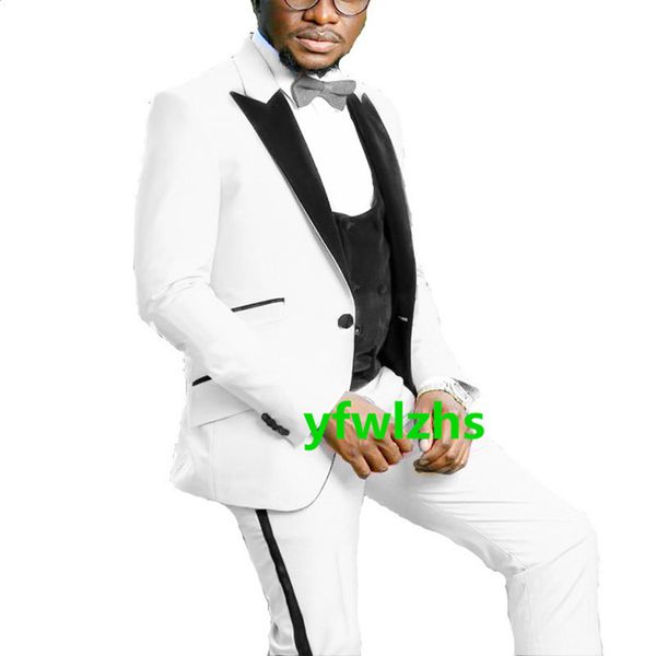 handsome groom tuxedos one button man's suits peak lapel groomsmen wedding/prom/dinner man blazer jacket pants vest tie n030113, Black;gray
handsome groom tuxedos one button man's suits peak lapel groomsmen wedding/prom/dinner man blazer jacket pants vest tie n030113, Black;gray