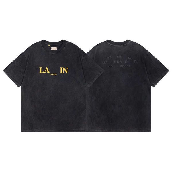 designer luxury lanvins classic american fashion trendy versatile comfort loose comfortable wash old vintage short sleeve t-shirt men women, Black;brown
designer luxury lanvins classic american fashion trendy versatile comfort loose comfortable wash old vintage short sleeve t-shirt men women, Black;brown