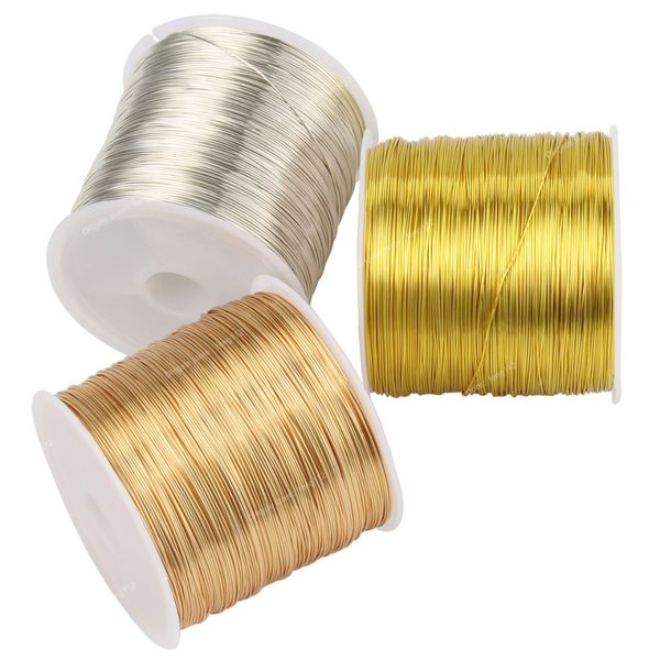 100m/roll gold silver color copper wire for bracelet necklace diy colorfast beading wire jewelry cord string handcraft making jewelry making, Blue;slivery
100m/roll gold silver color copper wire for bracelet necklace diy colorfast beading wire jewelry cord string handcraft making jewelry making, Blue;slivery