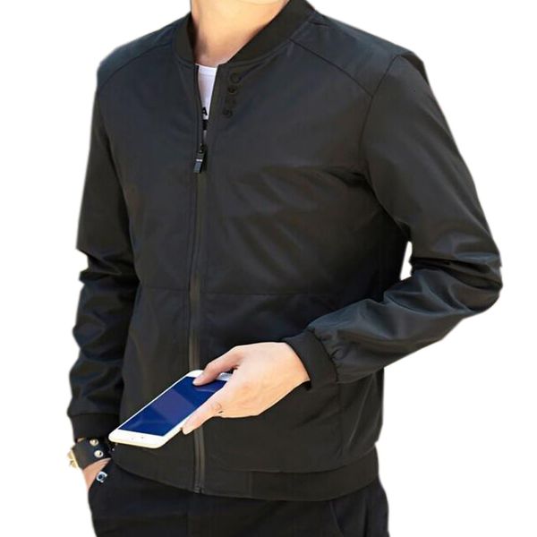 men's jackets moonbiffy korean casual men spring autumn fashion stand collar slim thin jackets solid color coat large 4xl red zip up 23, Black;brown
men's jackets moonbiffy korean casual men spring autumn fashion stand collar slim thin jackets solid color coat large 4xl red zip up 23, Black;brown