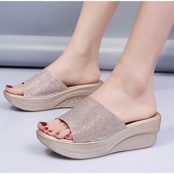 slippers women shoes 2022 slippers wedge female sandals ladies bling pu leather outside casual shoes summer footwear woman slides comfort j2, Black
slippers women shoes 2022 slippers wedge female sandals ladies bling pu leather outside casual shoes summer footwear woman slides comfort j2, Black