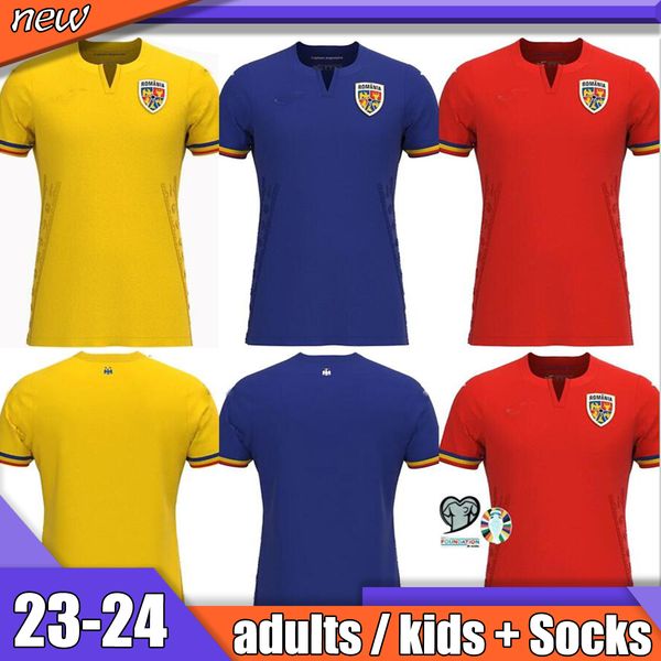 marin 2023 2024 romania soccer jerseys home red away yellow third stanciu olaru cialdau morutan dragusin tanase jersey football shirts 23 24, Black;yellow
marin 2023 2024 romania soccer jerseys home red away yellow third stanciu olaru cialdau morutan dragusin tanase jersey football shirts 23 24, Black;yellow