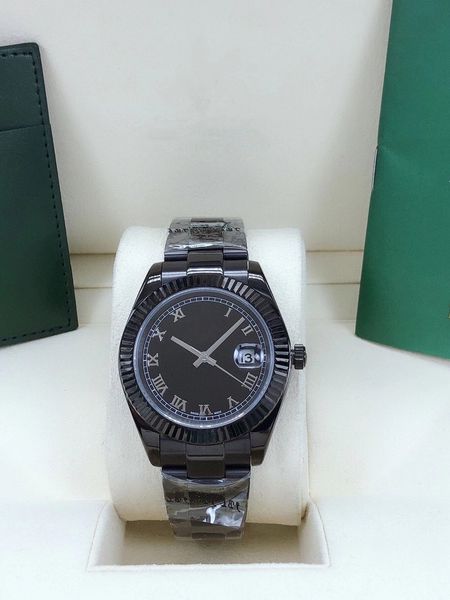 mens watches 41mm automatic mechanical movement classic black stainless steel strap man wristwatch diamond number sports self-wind fashion d, Slivery;golden
mens watches 41mm automatic mechanical movement classic black stainless steel strap man wristwatch diamond number sports self-wind fashion d, Slivery;golden