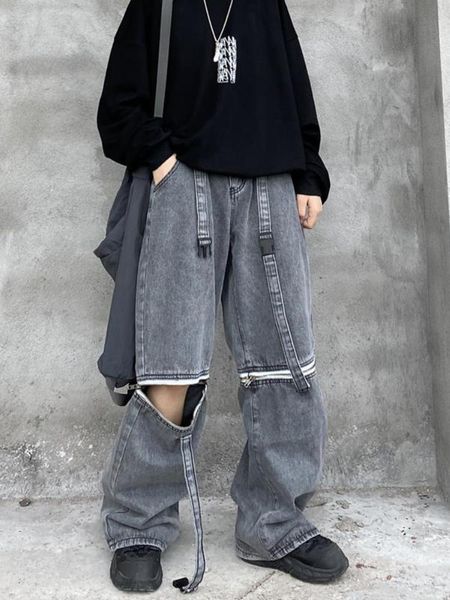 jeans houzhou grunge punk baggy cargo jeans women kpop streetwear oversize detachable hollow out denim trousers 90s design wide pants, Blue
jeans houzhou grunge punk baggy cargo jeans women kpop streetwear oversize detachable hollow out denim trousers 90s design wide pants, Blue