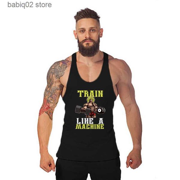 men' tank professional graphics workout vest bodybuilding clothing cotton fitness mens gym stringer tank men muscle sleeveless shirt, White;black
men' tank professional graphics workout vest bodybuilding clothing cotton fitness mens gym stringer tank men muscle sleeveless shirt, White;black