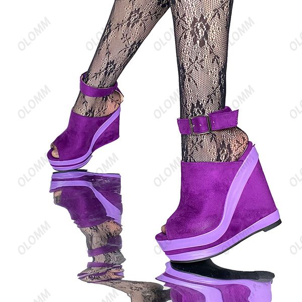 olomm handmad women platform sandals wedges high heels sandals open toe gorgeous 5 colors fashion shoes women us plus size 5-20, Black
olomm handmad women platform sandals wedges high heels sandals open toe gorgeous 5 colors fashion shoes women us plus size 5-20, Black