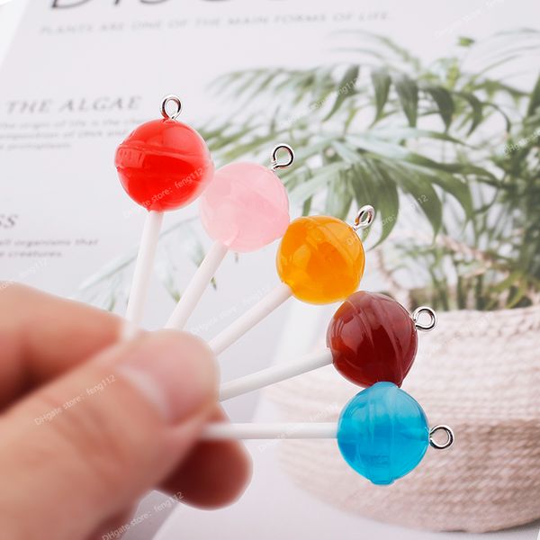 10pcs sugar candy lollipop resin charms diy findings kawaii 3d keychain earring pendant charms for jewelry making suppplies fashion jewelryc, Silver
10pcs sugar candy lollipop resin charms diy findings kawaii 3d keychain earring pendant charms for jewelry making suppplies fashion jewelryc, Silver