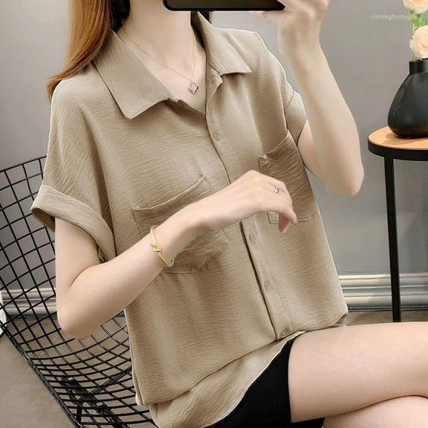 fancy woman women's blouses blouse women summer solid color shirt female retro work clothes professional ladies vintage chiffon g278, White
fancy woman women's blouses blouse women summer solid color shirt female retro work clothes professional ladies vintage chiffon g278, White