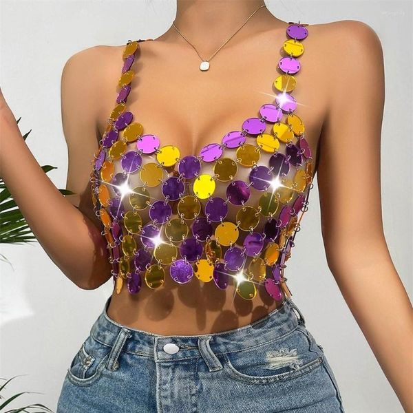 women's tanks sequined backless crop tank for women sparkly outfit glitter bra club festival beach party, White
women's tanks sequined backless crop tank for women sparkly outfit glitter bra club festival beach party, White