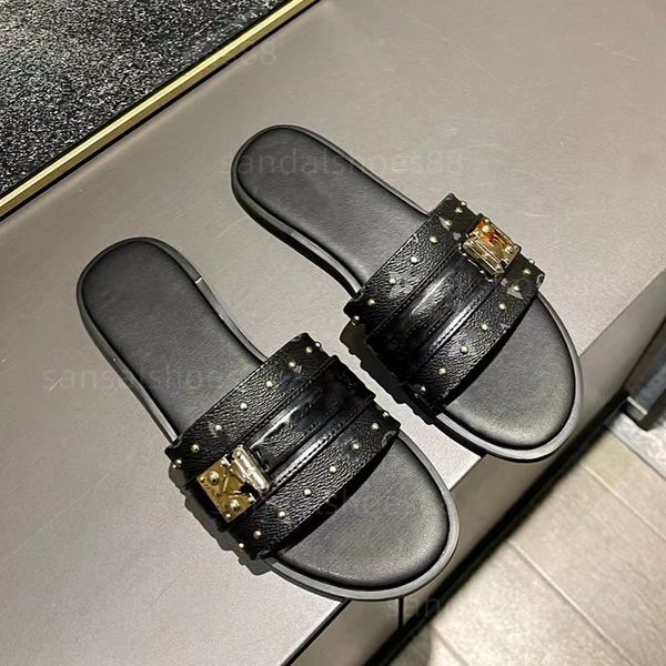 sliders designer for women slide sandals famous lock it flat mule sandles slipper slider summer shake flats mules leather print embroidery s, Black
sliders designer for women slide sandals famous lock it flat mule sandles slipper slider summer shake flats mules leather print embroidery s, Black