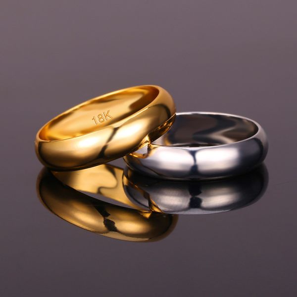 18k gold eternity finger ring party wedding band rings for women men promise engagement jewelry gift, Slivery;golden
18k gold eternity finger ring party wedding band rings for women men promise engagement jewelry gift, Slivery;golden