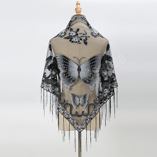 luxury butterfly scarf shawl for women muslim scarf shawl with tassels party shawl muslim headscarf, Blue;gray
luxury butterfly scarf shawl for women muslim scarf shawl with tassels party shawl muslim headscarf, Blue;gray