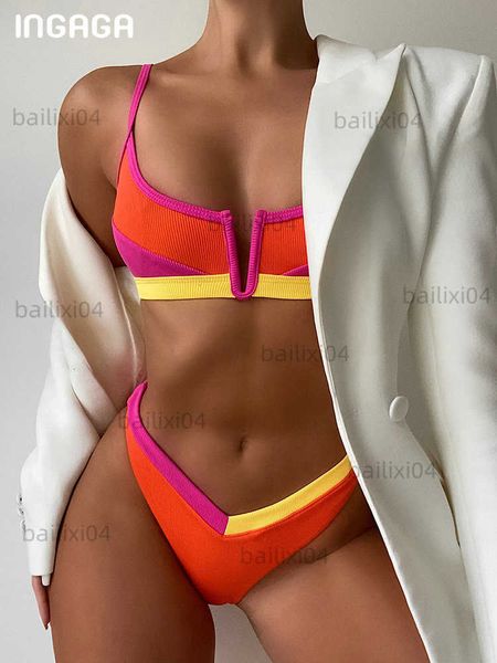 women's swimwear bikinis swimwear women patchwork swimsuit 2023 new brazilian biquinis summer beachwear bathing suits ribbed t230417, White;black
women's swimwear bikinis swimwear women patchwork swimsuit 2023 new brazilian biquinis summer beachwear bathing suits ribbed t230417, White;black