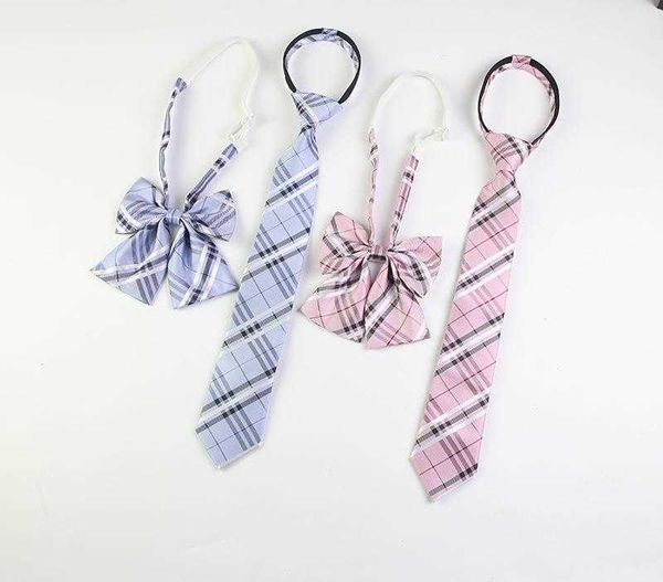 short korean style japanese college womens tie polyester zipper knot lazy female, Red;brown
short korean style japanese college womens tie polyester zipper knot lazy female, Red;brown