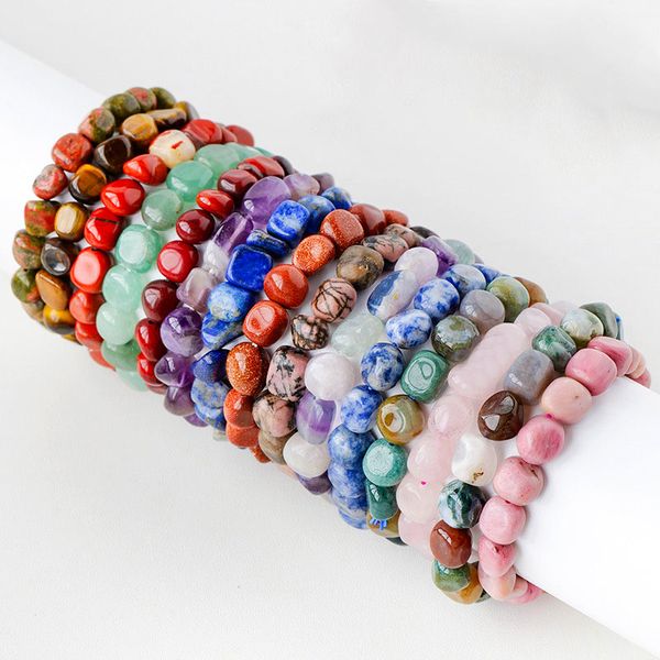 beaded bracelets jewelry natural stone amethyst irregularly gravel gemstone bracelet agate rose quartz bracelet wholesale, Black
beaded bracelets jewelry natural stone amethyst irregularly gravel gemstone bracelet agate rose quartz bracelet wholesale, Black
