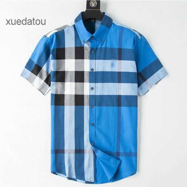 mens casual shirt business designer fashion burbereys mens brand shirt spring summer lapel short sleeved plaid single row buttons comfortabl, White;black
mens casual shirt business designer fashion burbereys mens brand shirt spring summer lapel short sleeved plaid single row buttons comfortabl, White;black