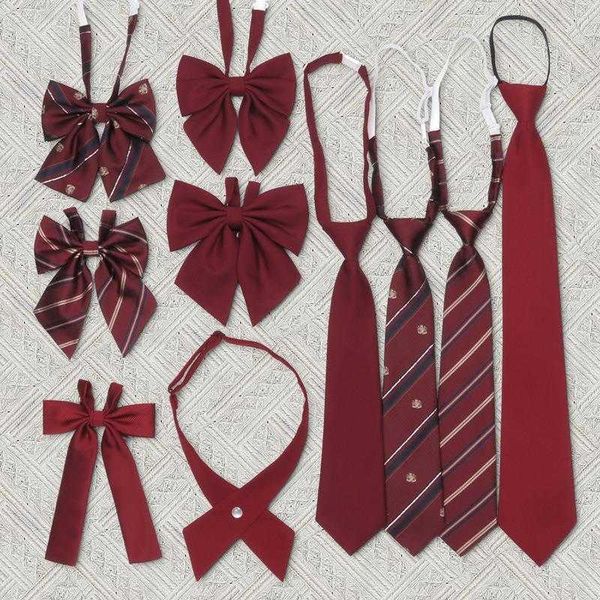 junior uniform bow tie female wine red graduation p mens japanese jk college, Black;blue
junior uniform bow tie female wine red graduation p mens japanese jk college, Black;blue