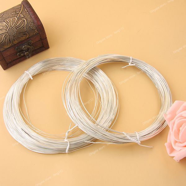 0.4-1.2mm real pure solid 925 sterling silver wire thread silver string line filament necklace bracelet earring jewelry making jewelry makin, Blue;slivery
0.4-1.2mm real pure solid 925 sterling silver wire thread silver string line filament necklace bracelet earring jewelry making jewelry makin, Blue;slivery
