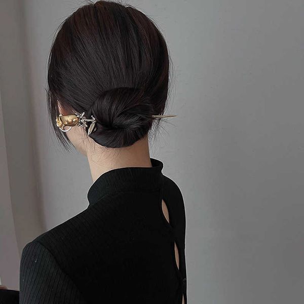 hairpins vintage chinese style rose flower hairpins hair stick women metal hair fork hair chopsticks woman jewelry hair clip accessories w04, Golden;silver
hairpins vintage chinese style rose flower hairpins hair stick women metal hair fork hair chopsticks woman jewelry hair clip accessories w04, Golden;silver