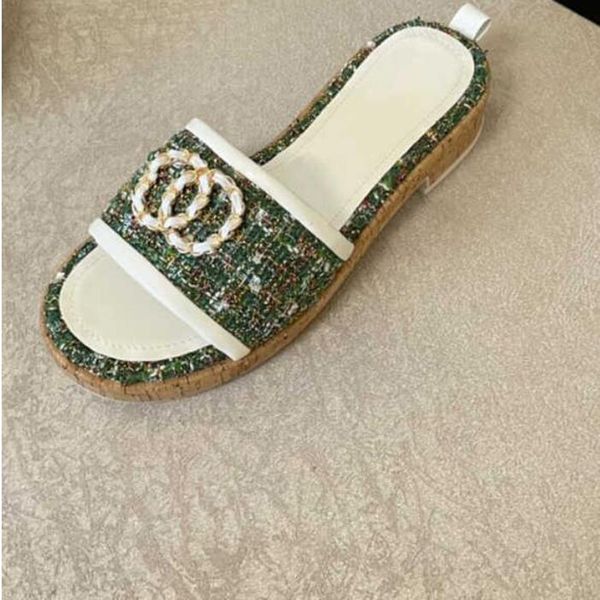 sandals designer slide women slippers shoes fashion beach flat shoes tweed straw woven slides sandals slip on wedge mule brand casual shoes, Black
sandals designer slide women slippers shoes fashion beach flat shoes tweed straw woven slides sandals slip on wedge mule brand casual shoes, Black