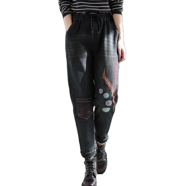 jeans add velvet thicken fashion keep warm jeans women new 2022 autumn winter high waist loose ladies pants elastic waist harem pants, Blue
jeans add velvet thicken fashion keep warm jeans women new 2022 autumn winter high waist loose ladies pants elastic waist harem pants, Blue