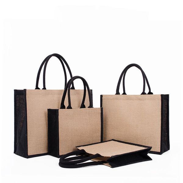 evening bags women foldable jute burlap tote bag diy blank grocery handbag large capacity travel storage organizer with handles 230417
evening bags women foldable jute burlap tote bag diy blank grocery handbag large capacity travel storage organizer with handles 230417