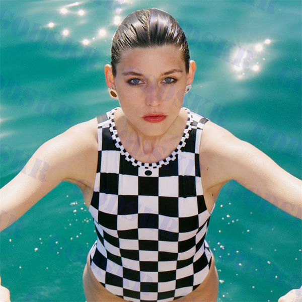 designer bikini black white plaid swimwear womens one piece swimsuit fashion new bathing suit, White;black
designer bikini black white plaid swimwear womens one piece swimsuit fashion new bathing suit, White;black