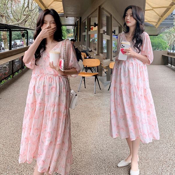 maternity dresses summer fashion pregnant women clothes high waist chiffon beach dress long loose pregnancy floral maternity pography dresse, White
maternity dresses summer fashion pregnant women clothes high waist chiffon beach dress long loose pregnancy floral maternity pography dresse, White