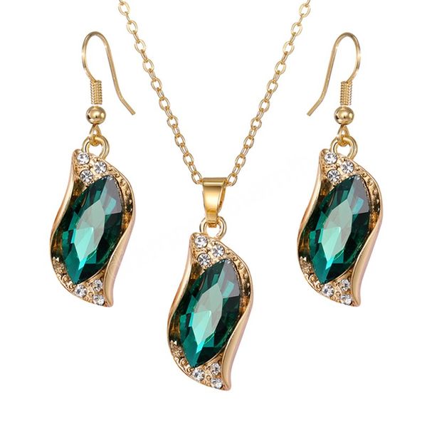 korean bridal exquisite green color geometric earring and necklace set wedding versatile jewelry accessories for women, Silver
korean bridal exquisite green color geometric earring and necklace set wedding versatile jewelry accessories for women, Silver