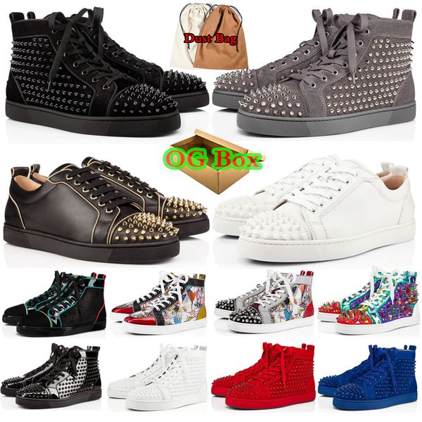 designer men red casual shoe women low dress bottoms sneakers for mens womens leather fashion ratent cut leather splike vintage glitter flat, Black
designer men red casual shoe women low dress bottoms sneakers for mens womens leather fashion ratent cut leather splike vintage glitter flat, Black