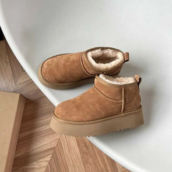women winter ultra mini boot designer australian platform boots for men real leather warm ankle fur booties luxurious shoe eu44 how, Black
women winter ultra mini boot designer australian platform boots for men real leather warm ankle fur booties luxurious shoe eu44 how, Black