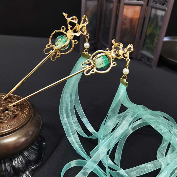 hairpins long ribbon pearl hair stick ancient style hairpin metal deer design headwear hanfu hairpick 2021 new w0417, Golden;silver
hairpins long ribbon pearl hair stick ancient style hairpin metal deer design headwear hanfu hairpick 2021 new w0417, Golden;silver