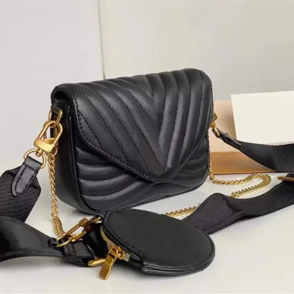 5a new wave multi-pochette women designer crossbody bag fashion woman cross body bags quilted twin sets mini handbag chain round coin purses
5a new wave multi-pochette women designer crossbody bag fashion woman cross body bags quilted twin sets mini handbag chain round coin purses