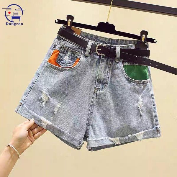 jeans shorts high waist wide leg jeans women's summer loose fashion high waist slim loose pants versatile wide leg pants, Blue
jeans shorts high waist wide leg jeans women's summer loose fashion high waist slim loose pants versatile wide leg pants, Blue