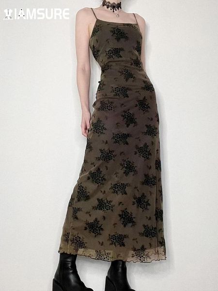 dresses iamsure dark grunge fairycore mesh floral dress vintage slash neck sleeveless maxi dresses for women 2022 summer fashion ladies, Black;gray
dresses iamsure dark grunge fairycore mesh floral dress vintage slash neck sleeveless maxi dresses for women 2022 summer fashion ladies, Black;gray