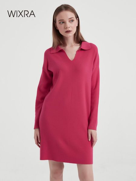 dresses wixra women knit sweater dress elegant straight female turn down collar long sleeve clothing ladies 2022 new autumn spring, Black;gray
dresses wixra women knit sweater dress elegant straight female turn down collar long sleeve clothing ladies 2022 new autumn spring, Black;gray