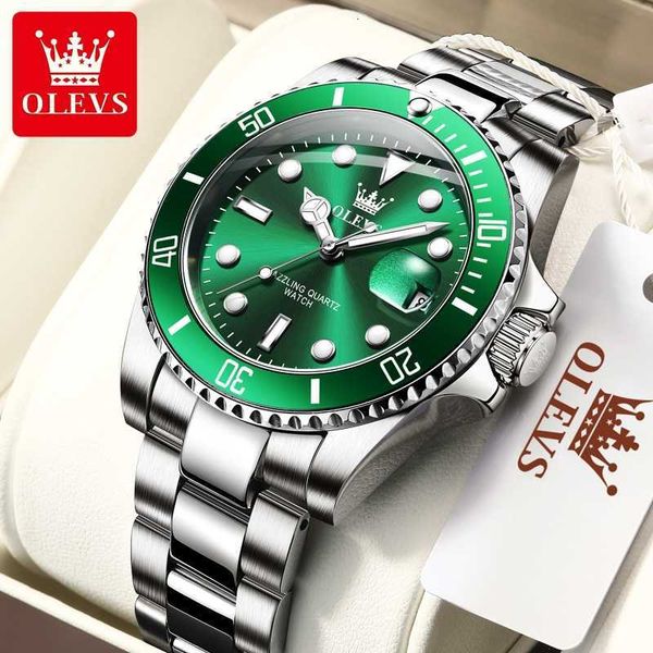 olevs men's watches fashion business waterproof quartz wrist watch men brand luxury stainless steel strap sport clock male, Slivery;black
olevs men's watches fashion business waterproof quartz wrist watch men brand luxury stainless steel strap sport clock male, Slivery;black