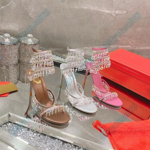 slim high heel shoe sandal famous designer woman luxury man slide rene caovilla rhinestone diamond fashion summer slipper shiny dress lady s, Black
slim high heel shoe sandal famous designer woman luxury man slide rene caovilla rhinestone diamond fashion summer slipper shiny dress lady s, Black