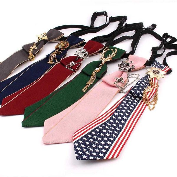 tie korean style preppy sweet womens shirt lazy metal chain bow accessories, Blue;purple
tie korean style preppy sweet womens shirt lazy metal chain bow accessories, Blue;purple